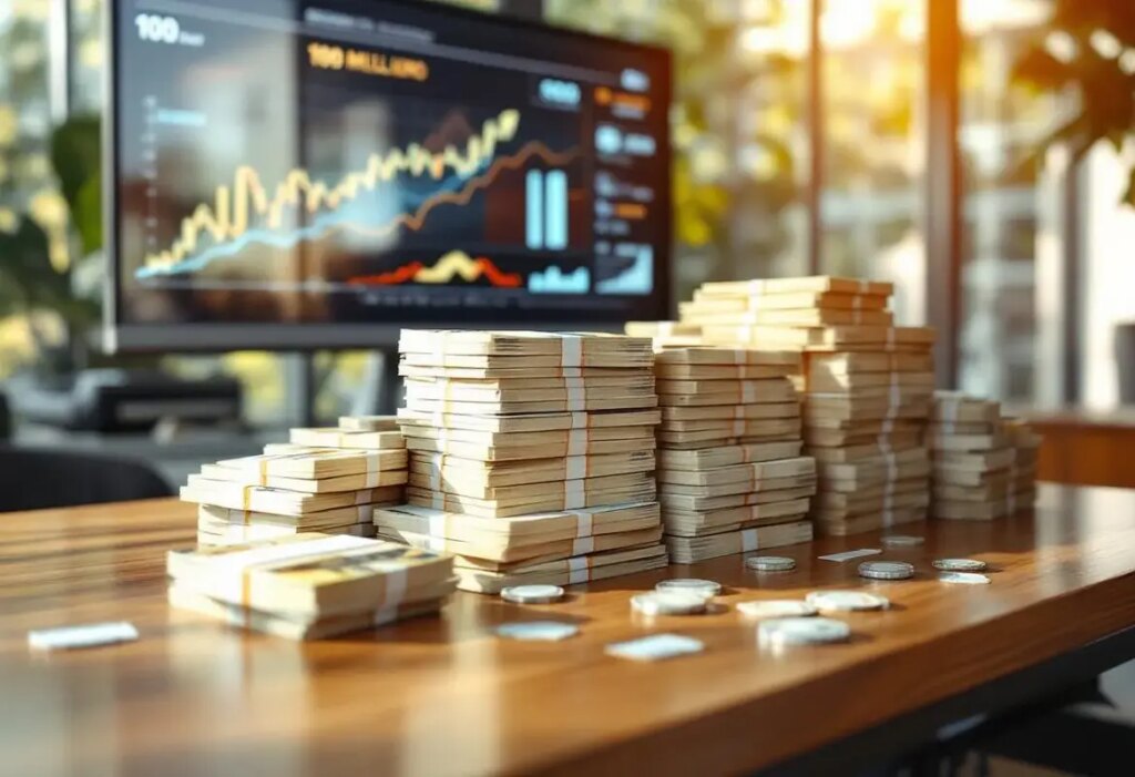Combien rapporte 100 millions d'euros placé ?