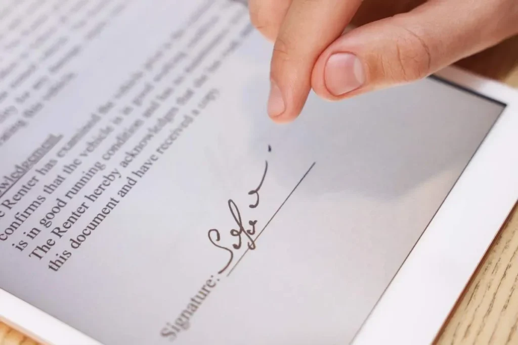 Comment faire une signature électronique sur un document PDF